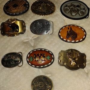 belt buckle collection $25 for all